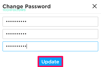 How to change Roblox password on phone