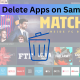 How to Delete Apps on Samsung TV