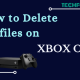 How to Delete Profile on Xbox One