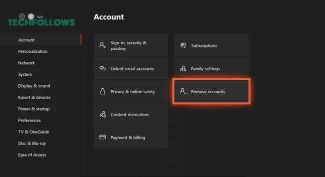 How to Delete a Profile on Xbox One