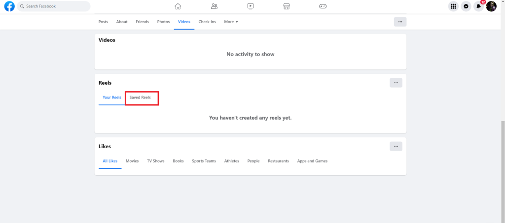 How to Find Saved Reels on Facebook