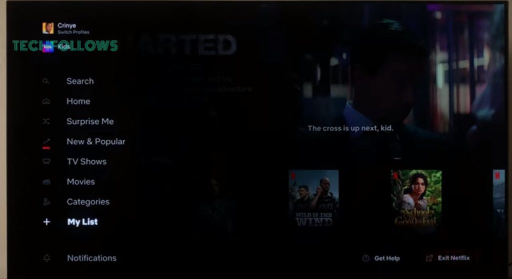 Netflix home page - How to Log Out of Netflix on LG Smart TV