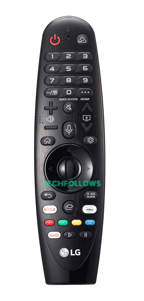 LG Magic Remote's Buttons and its Functions