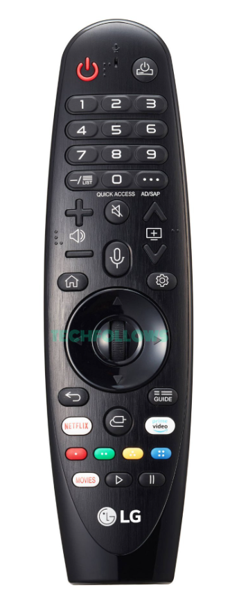 Press the Settings button on LG TV remote 