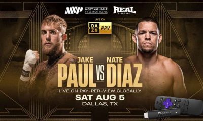 Jake Paul vs. Nate Diaz on Roku