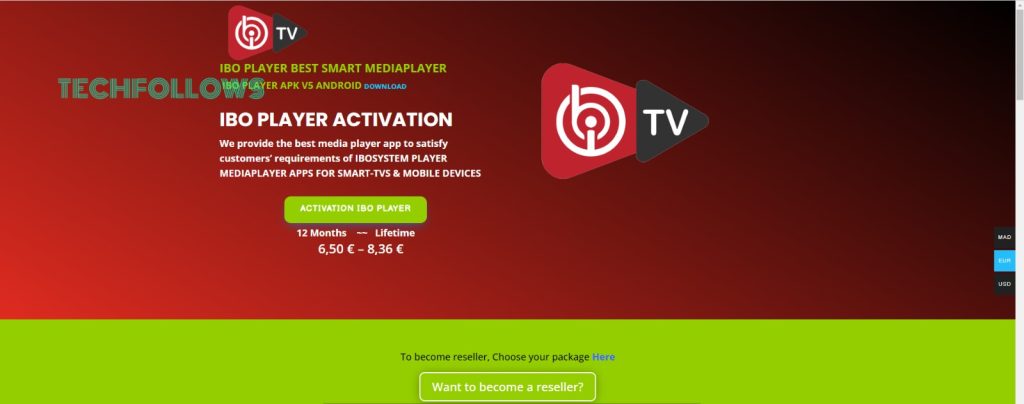 IBO IPTV Player activation