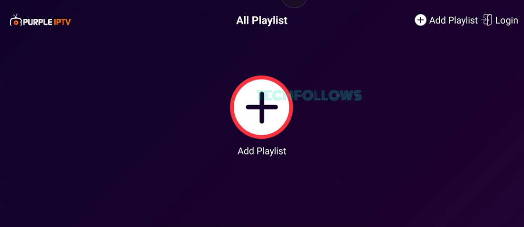 Click Add Playlist