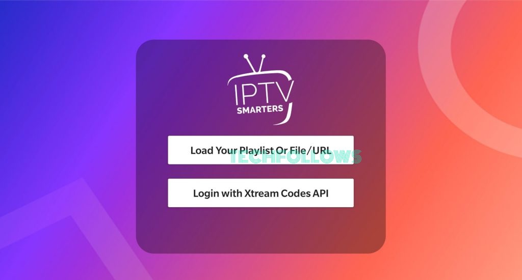 Click Load Your Playlist or File/URL