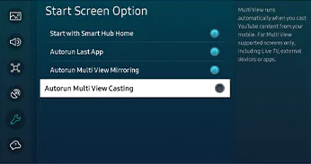Disable Multi View on Samsung TV