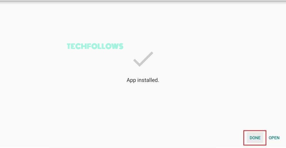 Tap the Done button
