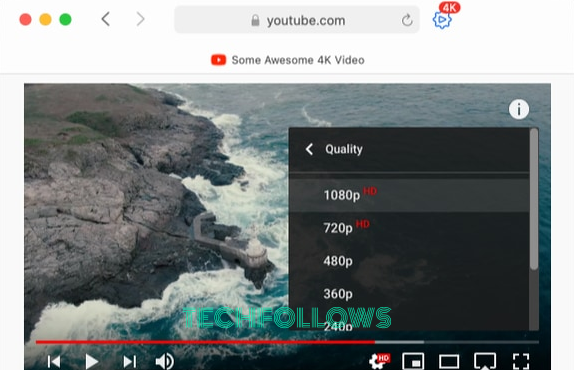 Play 4K HDR videos on Safari browser