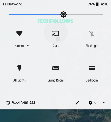 Click the Cast icon