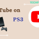YouTube on PS3