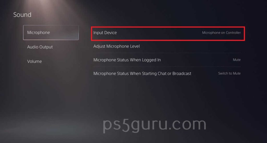 choose Microphone Status When Logged in
