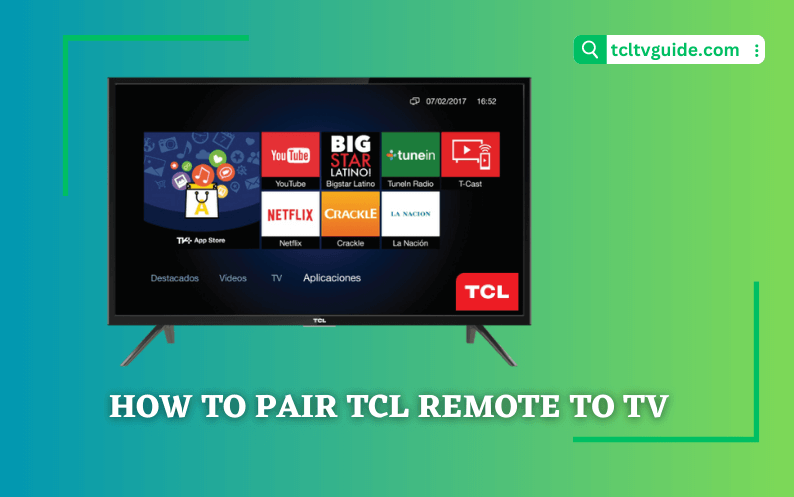 how to pair TCL remote to the TV