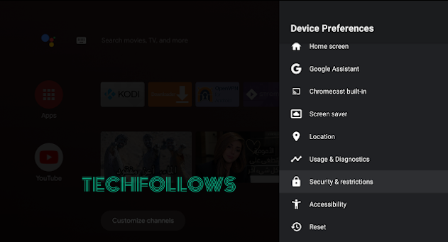 Tap Security and Restrictions