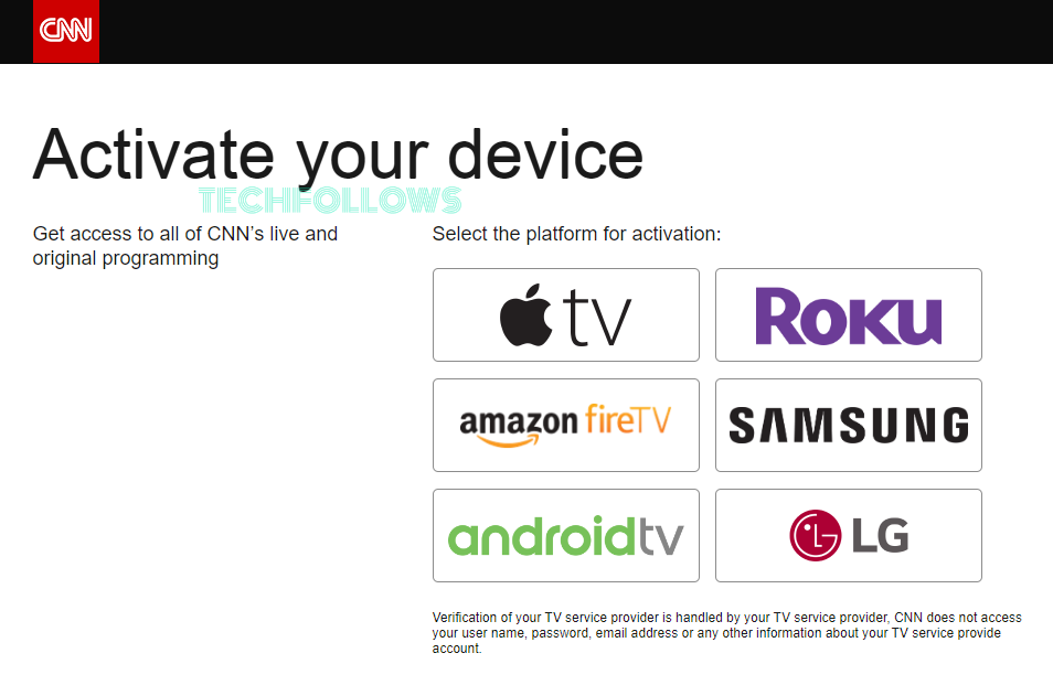 Choose your device