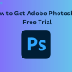 Adobe Photoshop free trial