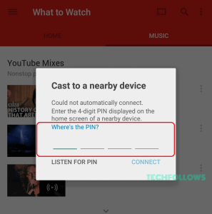 Cast the app to Chromecast without WiFi