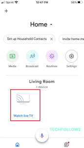 Google Home app