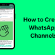 Create WhatsApp Channels