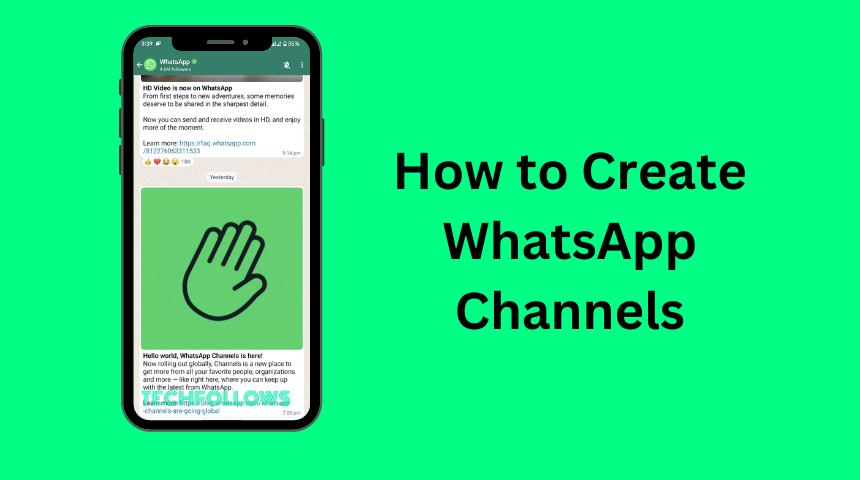 Create WhatsApp Channels