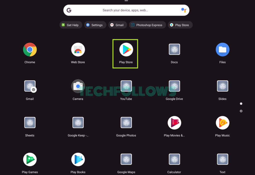 Delete apps on Chromebook from PlayStore