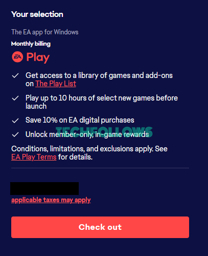 Get a Subscription on EA Play