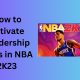 How to Activate Leadership Skills 2K23