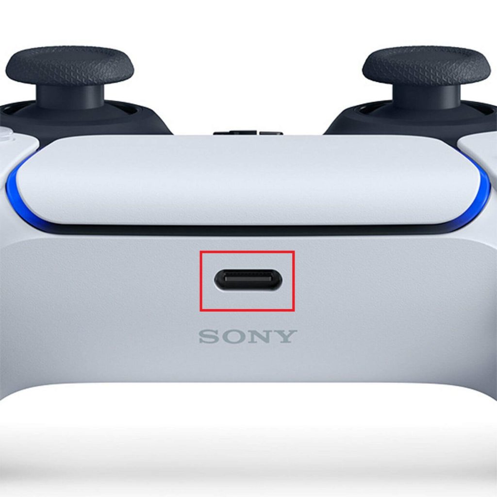 USB C port on PS5 controller 