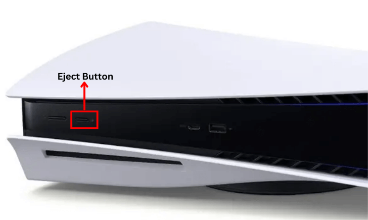 press Eject button - How to Eject Disc From PS5