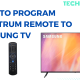 How to Program Spectrum Remote to Samsung TV