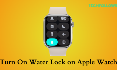 How to Turn On Water Lock on Apple Watch