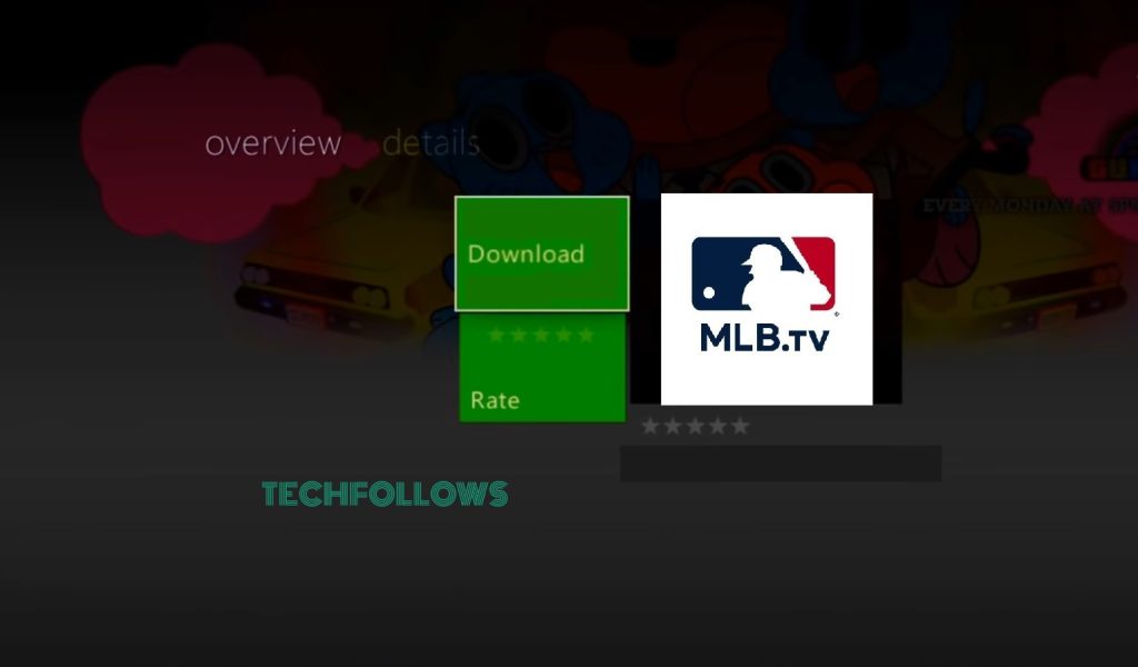 Download MLB TV on Xbox 360