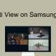 Multi View on Samsung TV
