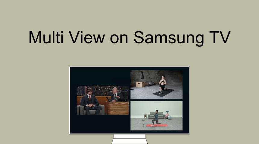 Multi View on Samsung TV