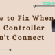 PS3 Controller Won't Connect
