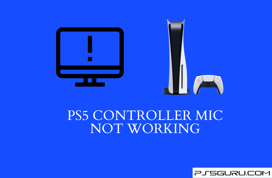 PS5 Controller Mic Not Working