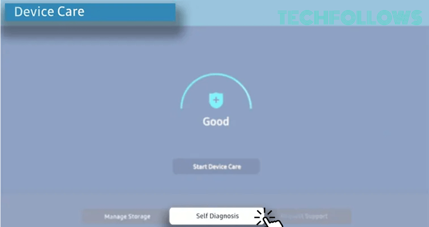 Tap Self Diagnosis