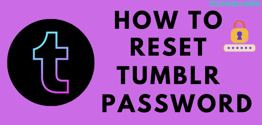 Reset Tumblr password