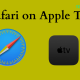 Safari on Apple TV