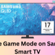 Samsung TV Game Mode