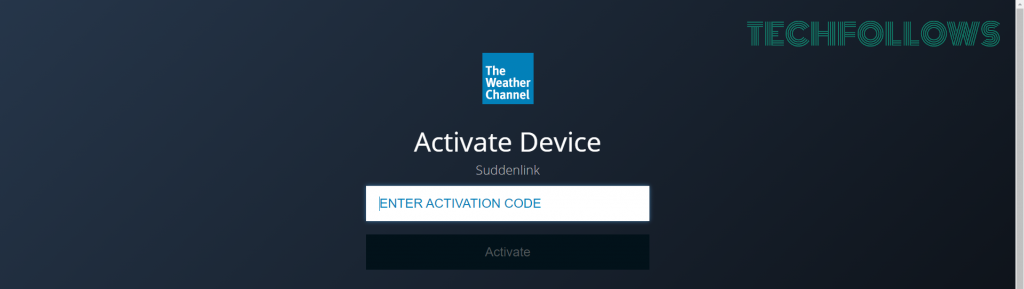 Activate The Weather Channel on Roku