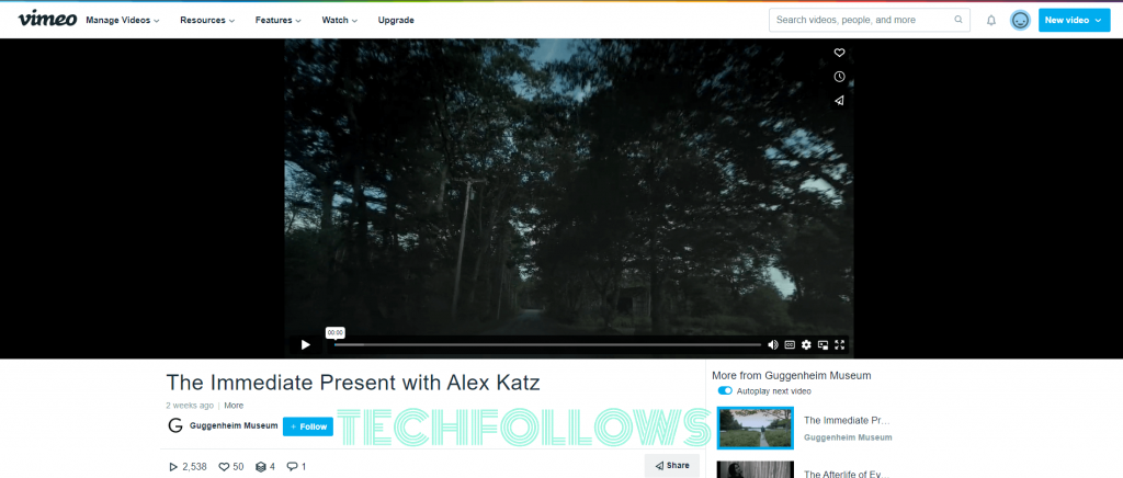 Watch video on Vimeo website