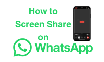 Whatsapp Screen Share