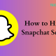How to Hide Snapchat Score