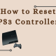 How to Reset PS3 Controller