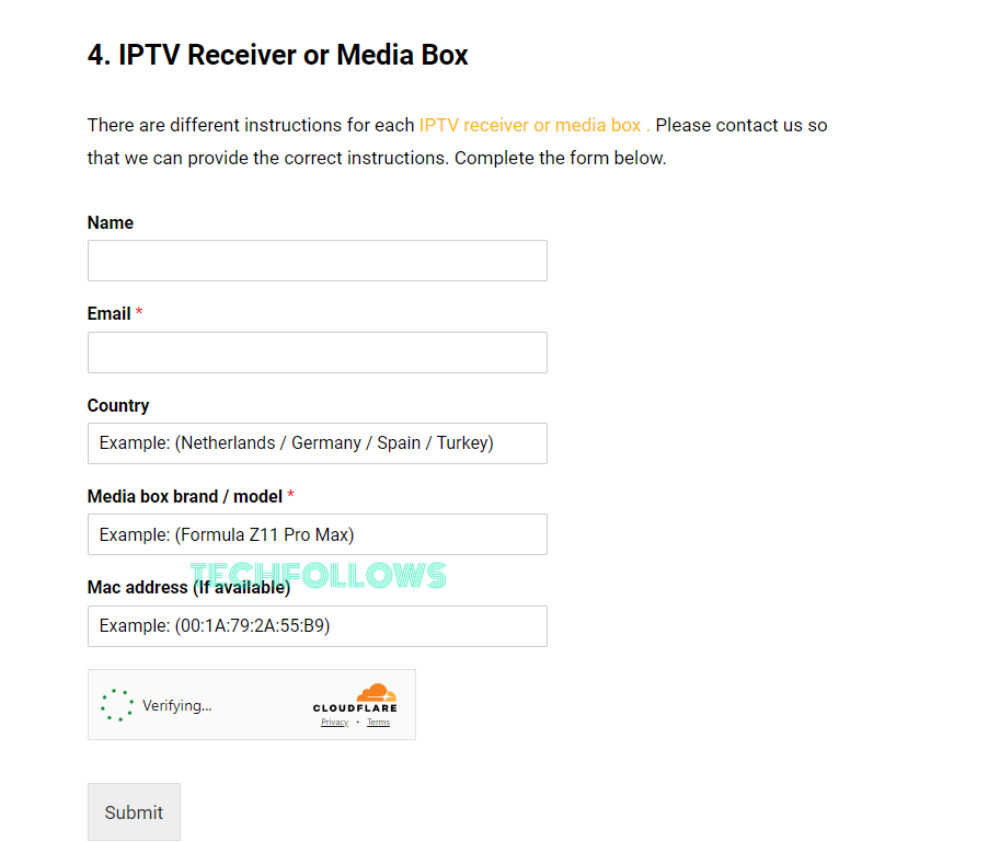 Activate Pandora IPTV Box