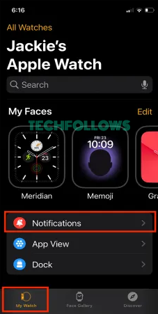 Enable Telegram notifications on Apple Watch