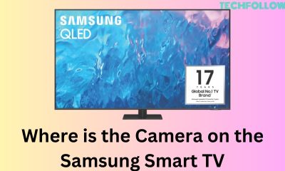 Where is the Camera on the Samsung Smart TV